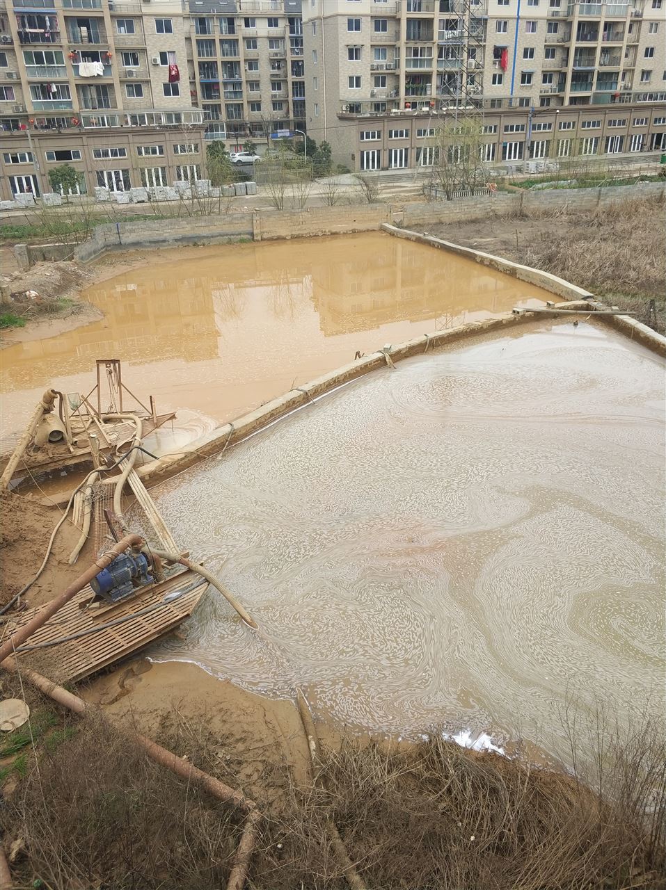 延平沉淀池淤泥清理-厂区废水池淤泥清淤